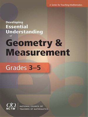 cover image of Developing Essential Understanding of Geometry and Measurement in Grades 3-5